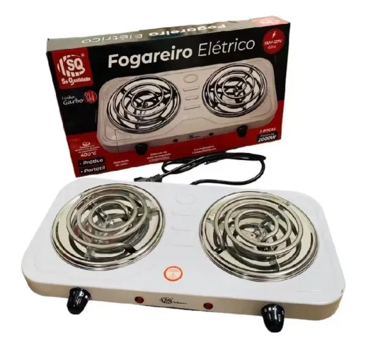 FOGAO ELETRICO 2 BOCAS 220V