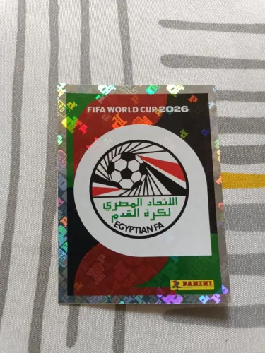 Figurinha copa 2026 escudo Egito
