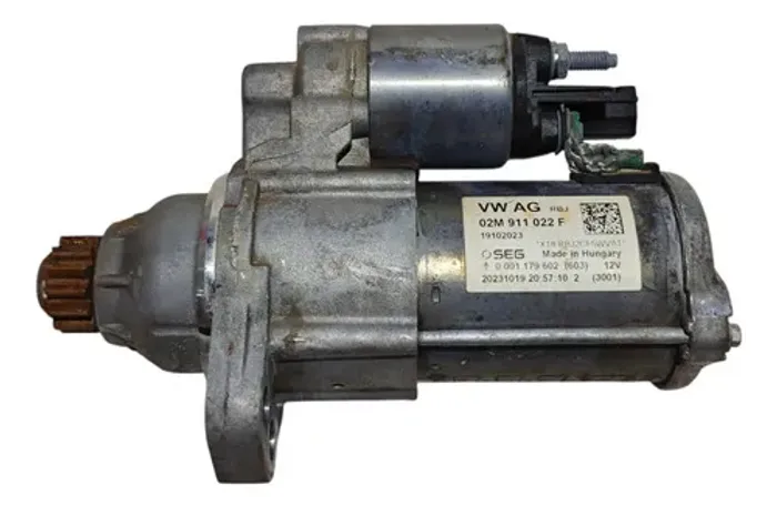 Motor Partida Arranque 02m911022f Vw T-cross 1.0 2023 2024