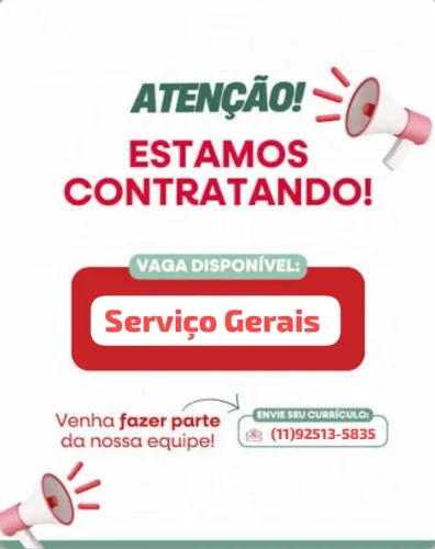 Estamos contratando 
