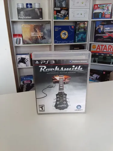 Vendo Rocksmith Authentic Guitar Games Ps3 Semi novo 