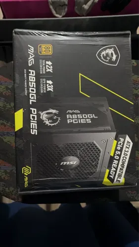 MSI MAG A850GL PCIe5, uma fonte 850W, 80 Plus Gold, ATX 3.0 e PCIe 5.0