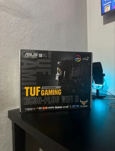 placa mãe Ásus tuf gaming b550 Wi-Fi ATX