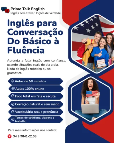 Aulas de Inglês - Conversação