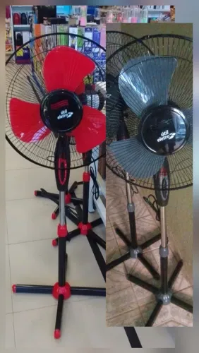 VENTILADOR 40 CMS CINZA OU VERMELHO ENTREGA 8 AS 22 HS TODOS OS DIAS