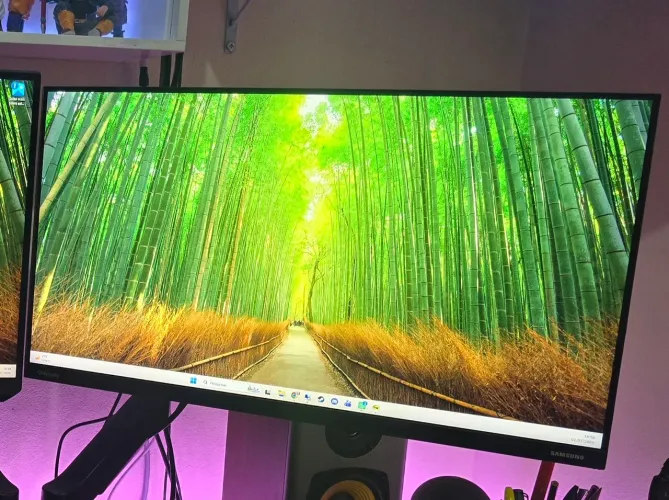 ?Monitor Gamer Samsung Odyssey G3 24" Full HD - Completo na Caixa com Fonte Original
