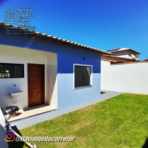 ITABORAÍ - Casa ALTO PADRÃO 2 quartos 1 Suíte  !! Financiada Cod(106IV)