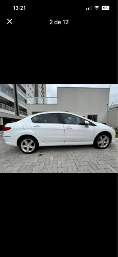 Peugeot 408 Sedan Feline 2.0 Flex 16V 4P Aut. 2012