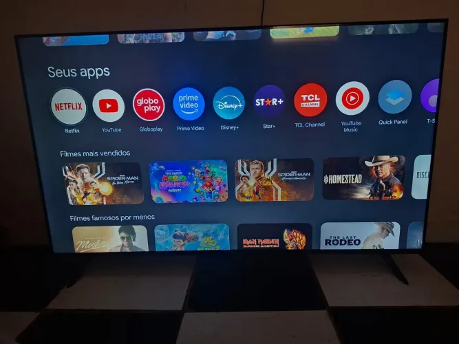Smart tv TCL 50 polegadas