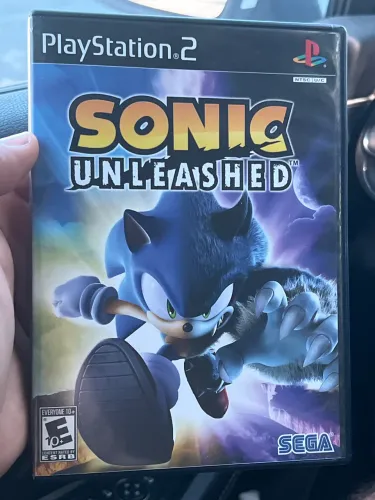 Sonic unleashed Ps2 original estava lacrado abri essa semana