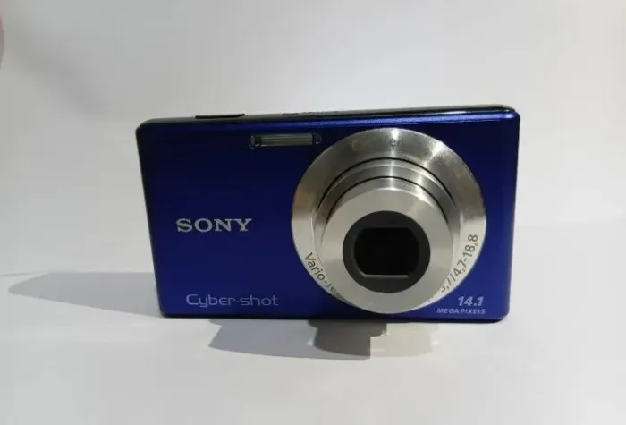 Câmera Sony Cyber-shot Azul - Excelente + Capinha Original