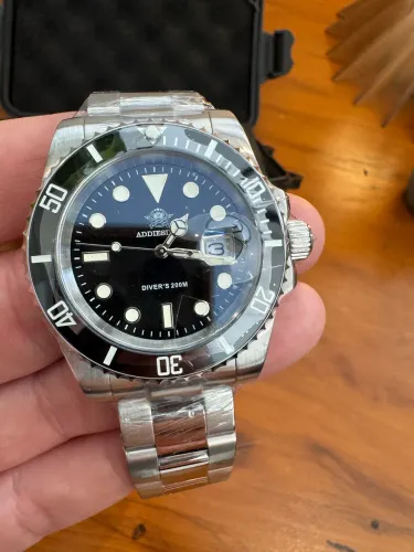 Relogio Addiesdive Submariner Black 41mm