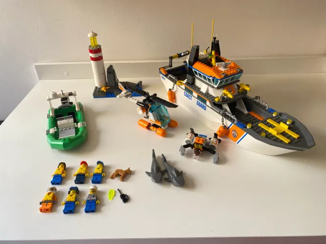 Kit Lego guarda costeira