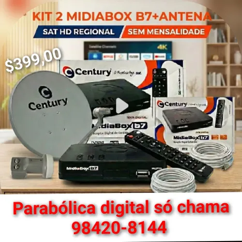Parabólica digital completa. 