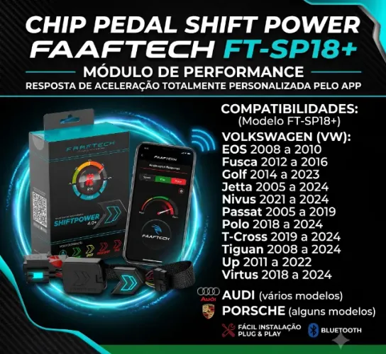 Chip Pedal ShiftPower FAAFTHEC FT-SP18+