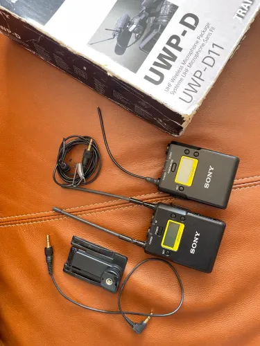 Microfone Lapela Sony UWP D11