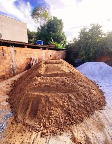 Promoção de barro pra Aterro 5mt 350, 15mt 450