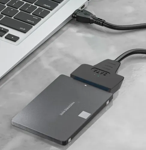 Cabo Sata Adaptador USB 3.0 para HDD ou SSD de 2,5"
