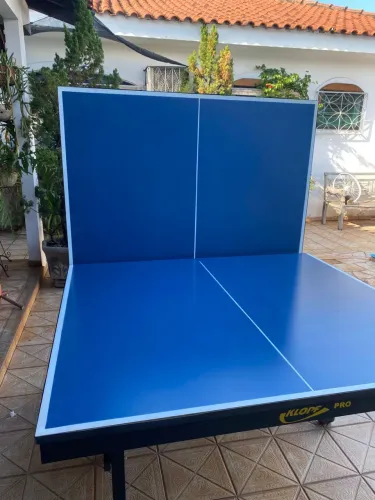 Mesa de Tênis de Mesa Ping Pong Klopf + Tênis Joola Touch 2018