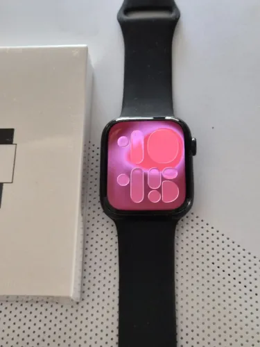 Apple Watch Series 9 GPS 45mm Midnight Alumínio - Saúde da Bateria em 94%
