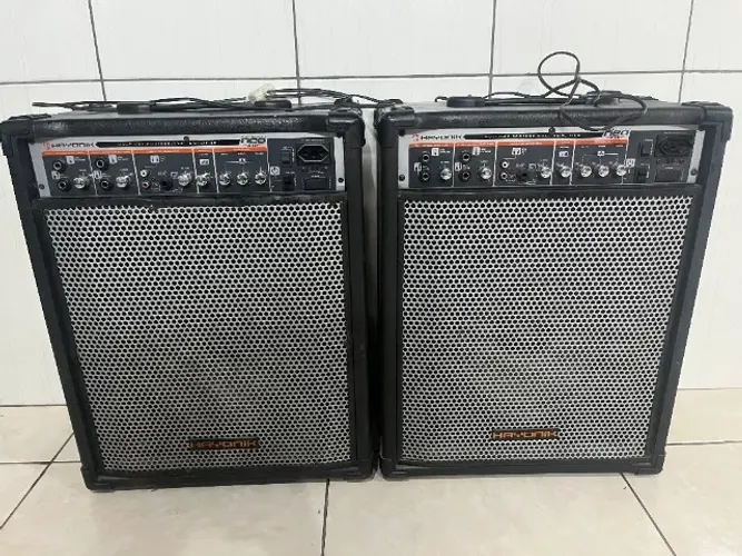 2 Caixas de som Amplificada PROFISSIONAL - Hayonik Multiuso NEO 610