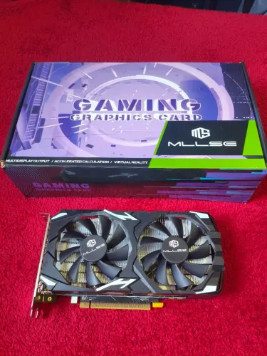 Placa de Vídeo RX 580 8GB MLLSE 2048SP - Testada na Caixa