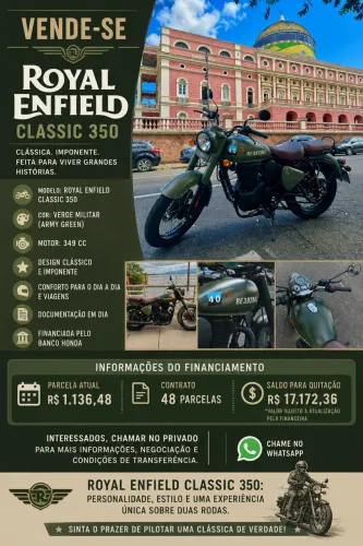 VENDE-SE - ROYAL ENFIELD CLASSIC 350