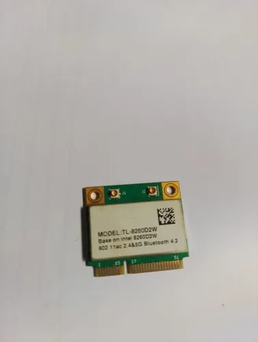  Placa Wi-Fi Intel Dual Band AC 8260 M.2 + Bluetooth 4.2