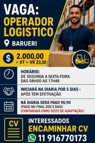 Vaga de emprego - Barueri