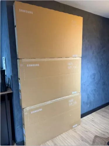 TV Samsung Q7F 50 Polegadas, Nova Lacrada Nacional, Loja Física, Garantia 1 Ano, Parcelamo