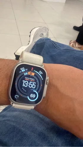 APPLE WATCH ULTRA 3 IMPECÁVEL NA GARANTIA BATERIA 100