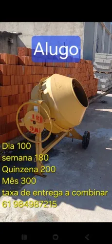 Aluguel de Betoneira