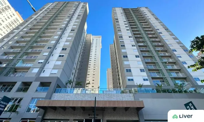 Apartamento com 3 Quartos - Completo em Armários - Wish Vaca Brava - Setor Bueno - Goiânia