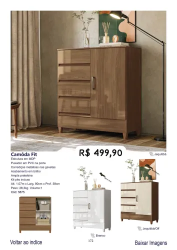 Cômoda fit.