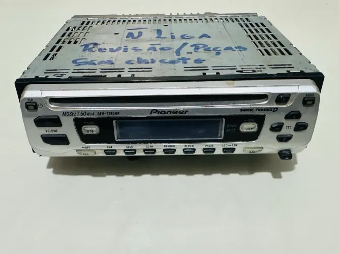Antigo cd Pioneer deh3780mp (doador de peças) sem chicote
