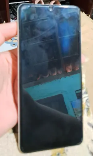 Smartphone Samsung A22 com defeito, para retirada de peças (ou conserto se desejar)