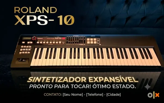 Roland XPS 10 Com Samples Importados Pronto para Palco! Estado de Zero!!!