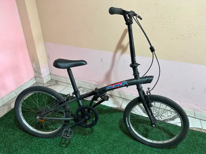 Bicicleta aro 20 dobravel sem marchas 