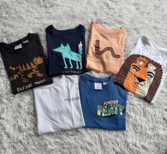 Kit camiseta Zara 18-24 meses -