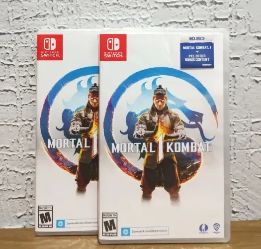 Mortal Kombat 1 Switch Lacrado (Aceitamos seu jogo usado com pagamento)