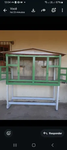 Viveiro para pássaros 