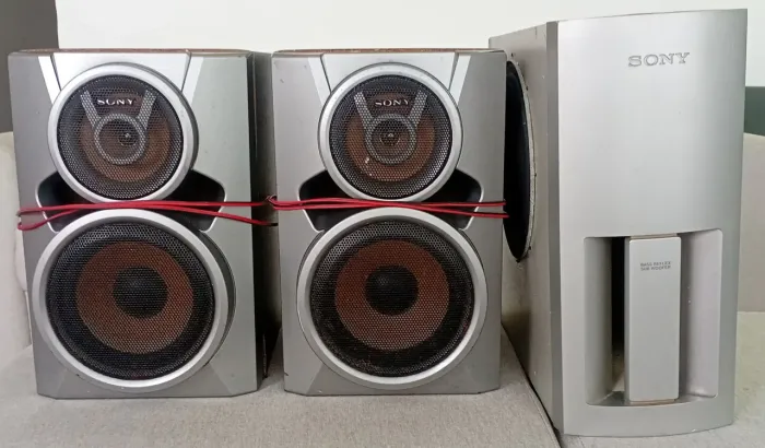 Caixas de Som Sony + Subwoofer