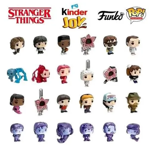 Coleção Completa Kinder Joy Stranger Things