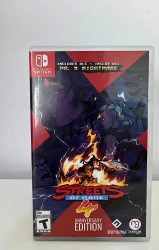 Streets Of rage 4 Anniversary Edition
