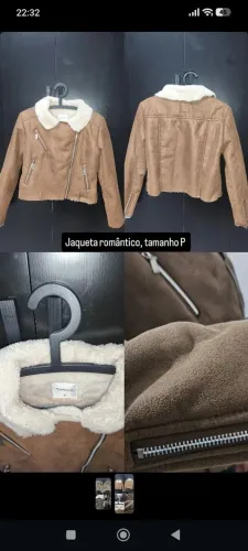 Jaqueta da marca romântico veste P e M