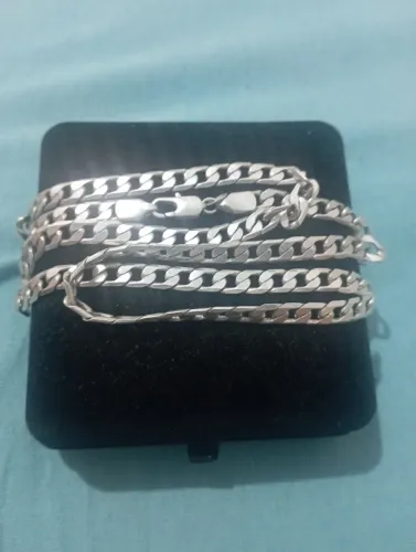 Corrente de prata grossa 925....70centimetros.