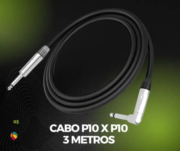 Cabo P10xP10 3 Metros
