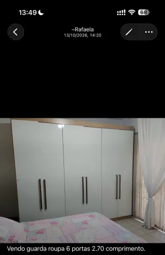 Doação de quarta roupa perfeito estado