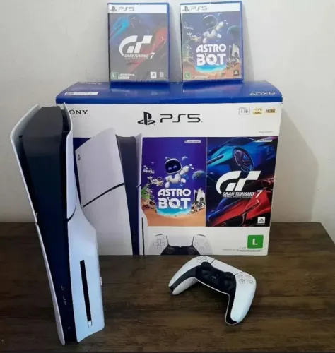 PLAYSTATION 5 SLIM MÍDIA FÍSICA
