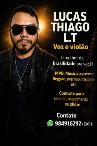Música ao vivo / voz e violão 